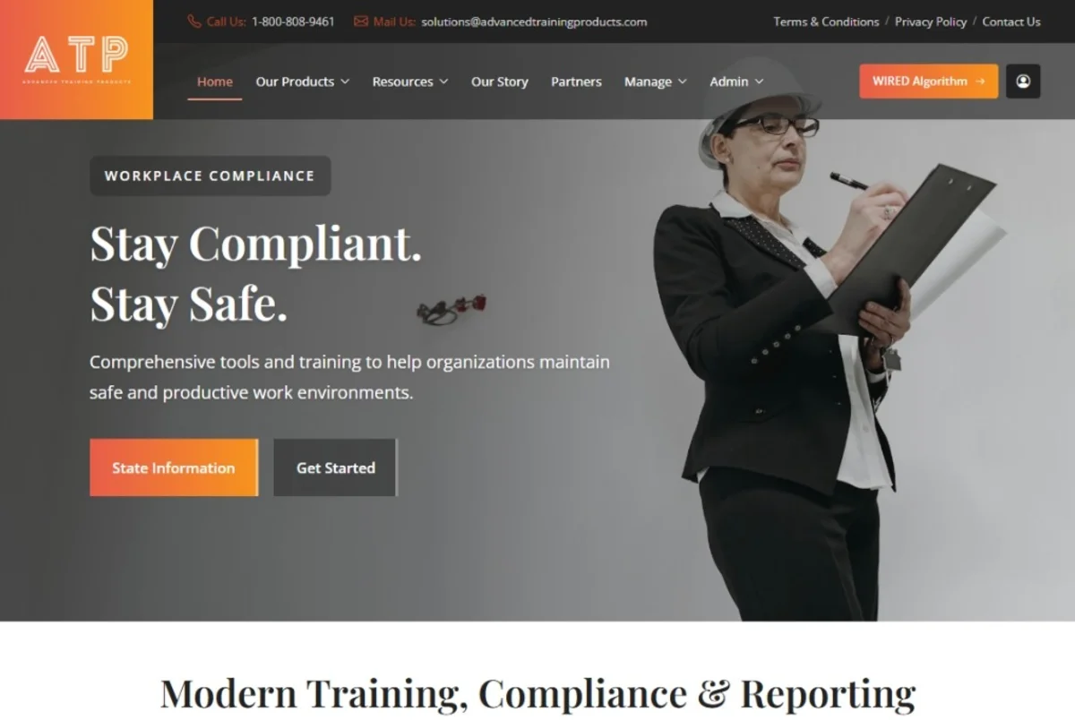 Advanced Training Products assessment tool